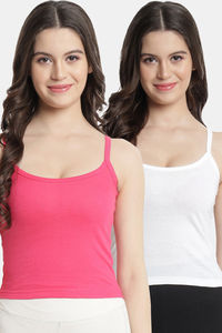 White & Magenta